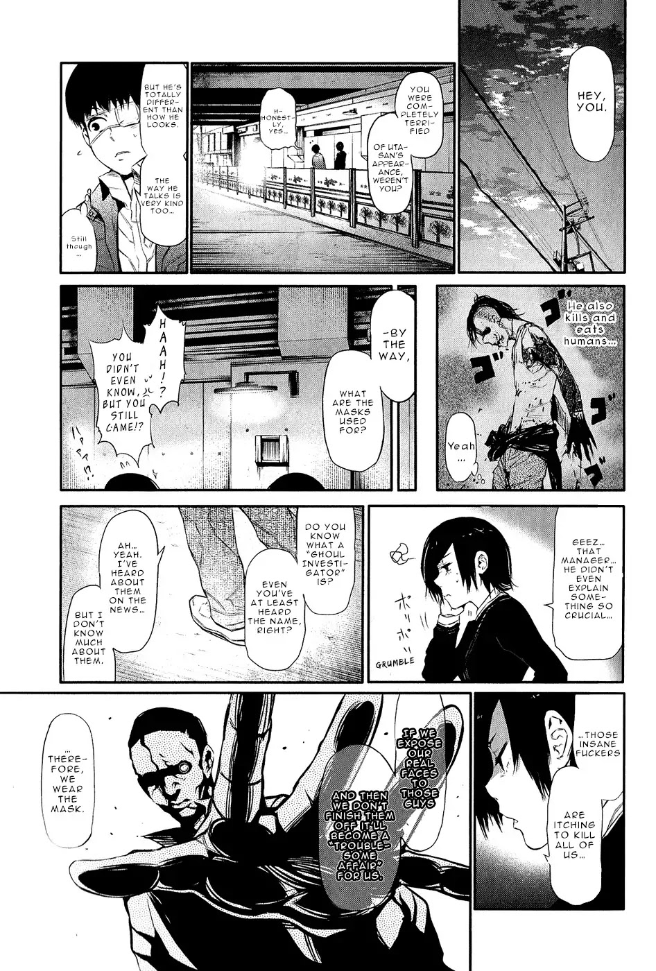 Tokyo Ghoul Chapter 11 page 18 - Chapter 11: Mask