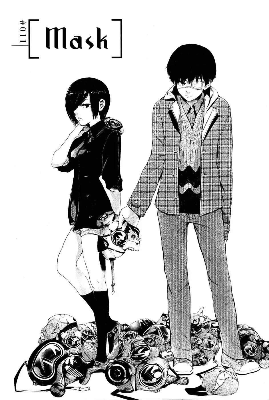 Tokyo Ghoul Chapter 11 page 3 - Chapter 11: Mask