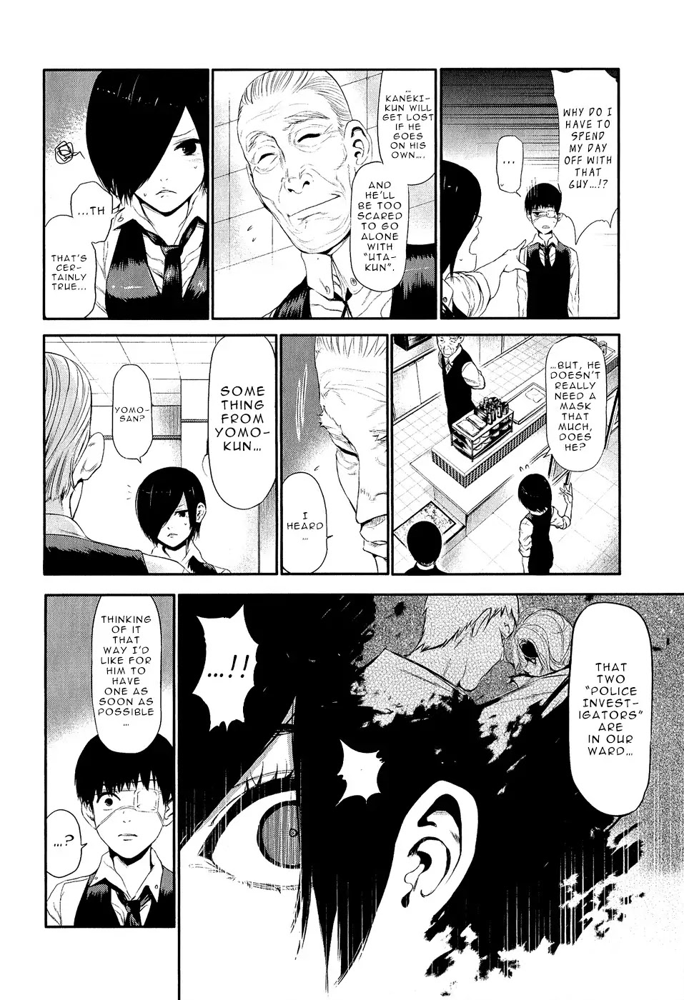 Tokyo Ghoul Chapter 11 page 5 - Chapter 11: Mask