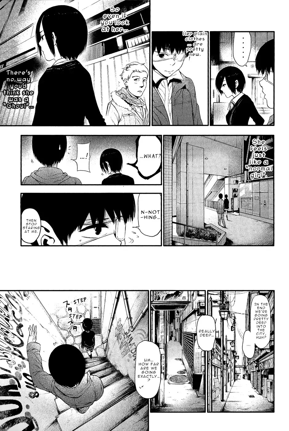 Tokyo Ghoul Chapter 11 page 8 - Chapter 11: Mask