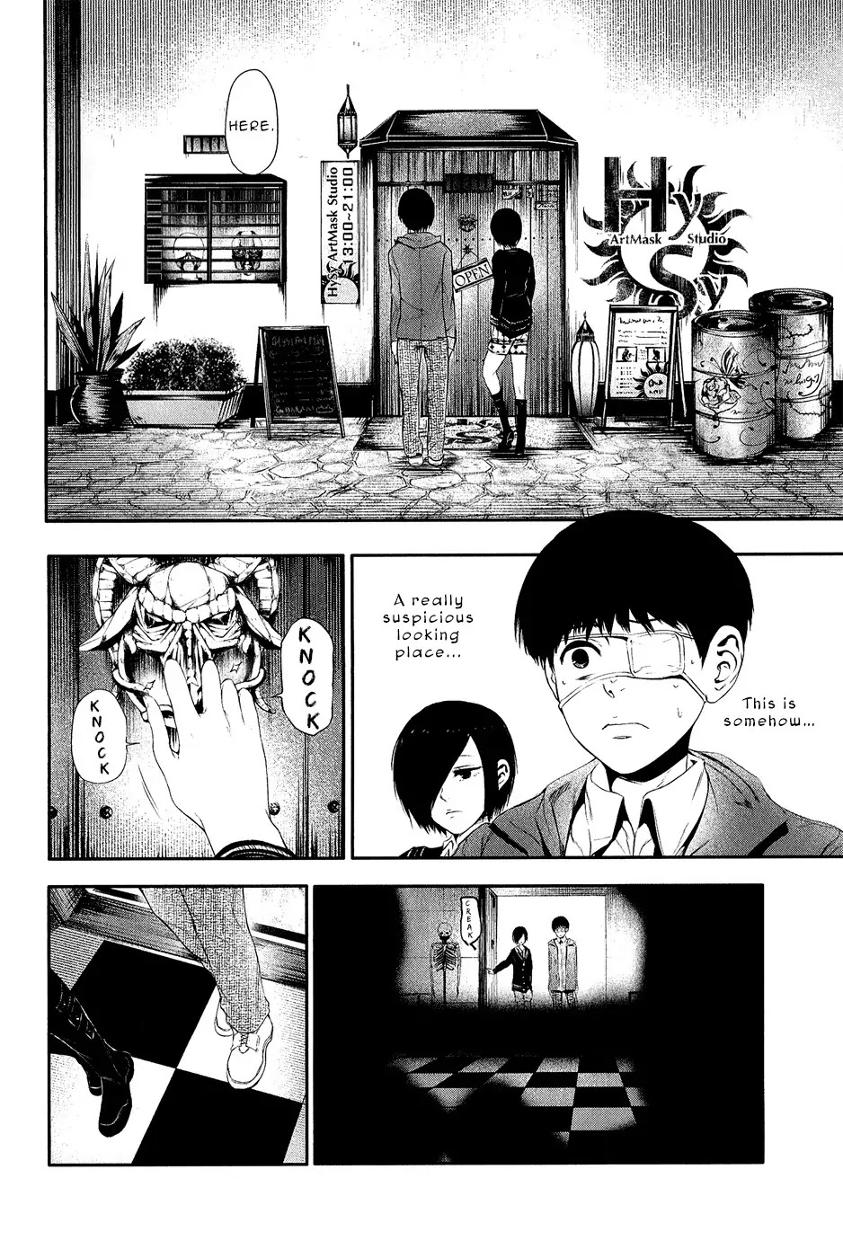 Tokyo Ghoul Chapter 11 page 9 - Chapter 11: Mask