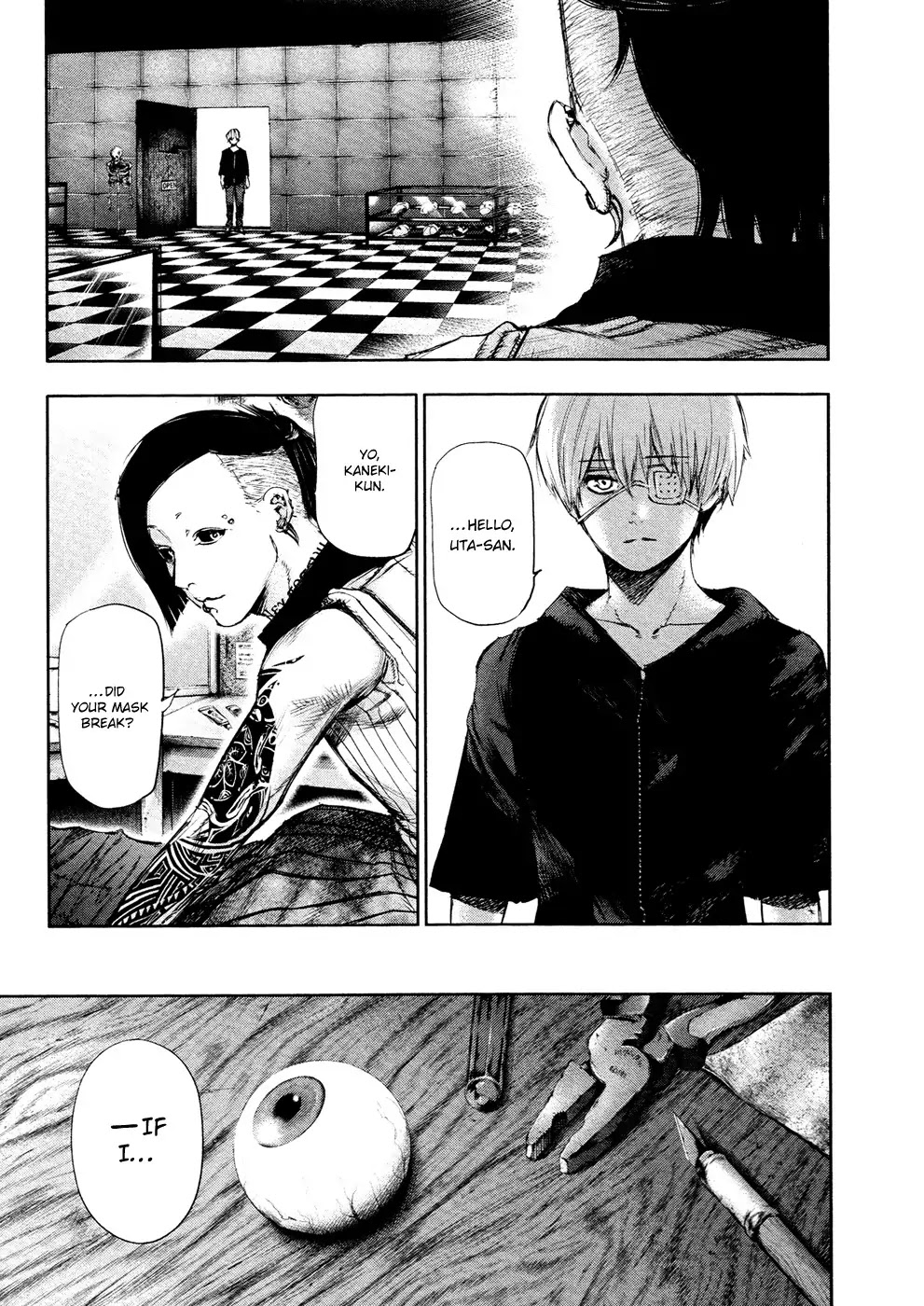 Tokyo Ghoul Chapter 110 page 14 - Chapter 110: Returning