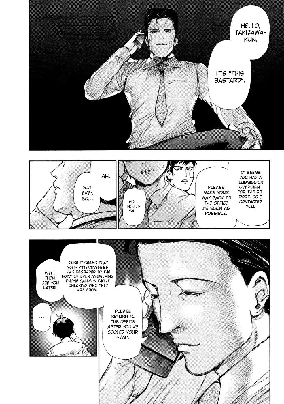 Tokyo Ghoul Chapter 110 page 5 - Chapter 110: Returning