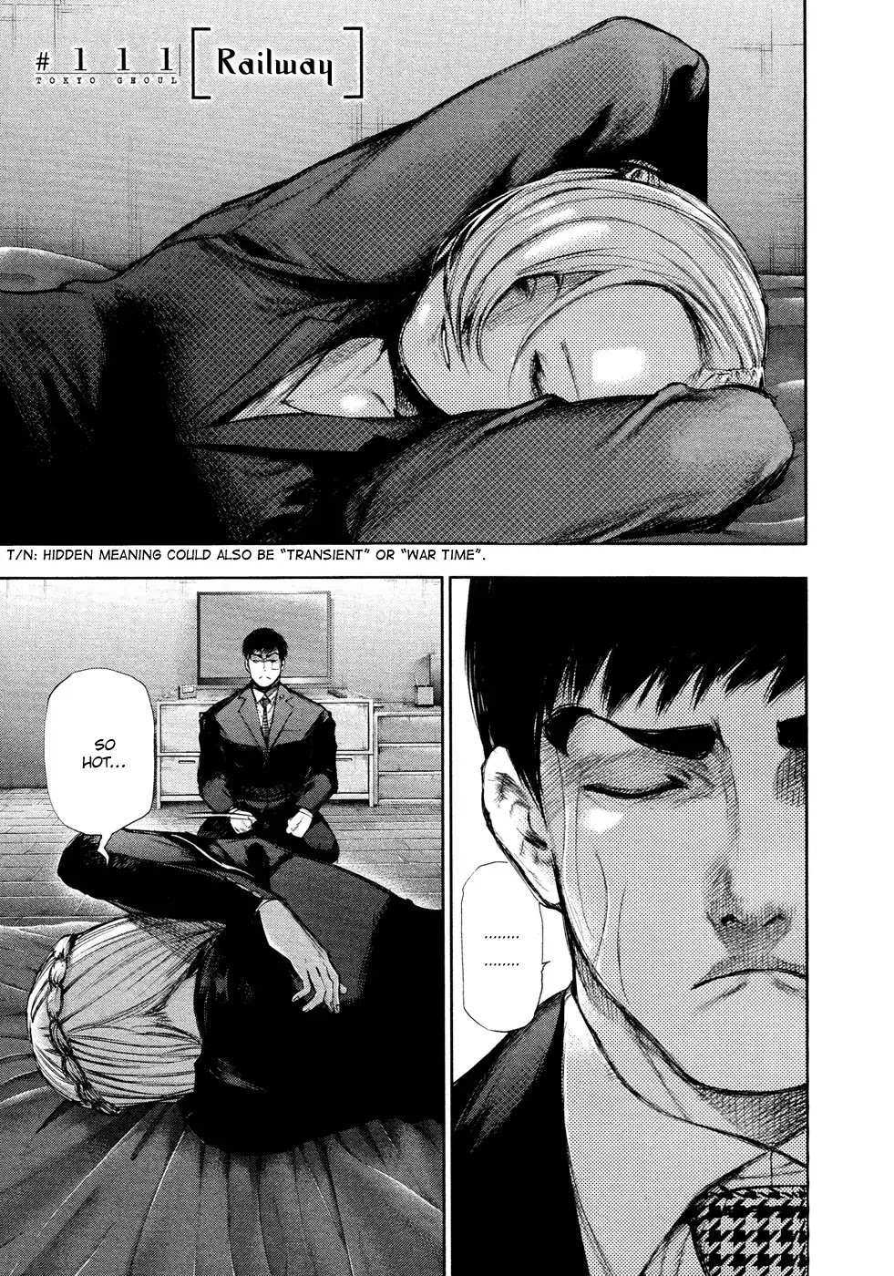 Tokyo Ghoul Chapter 111 page 2 - Chapter 111: Railway