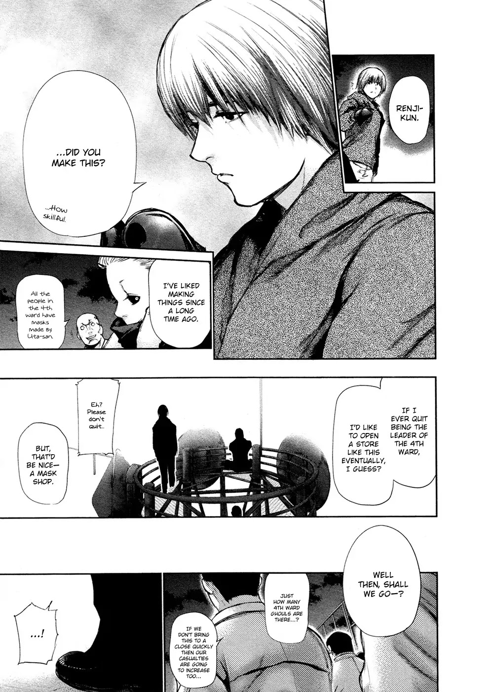 Tokyo Ghoul Chapter 112 page 15 - Chapter 112: Extinguishing the Light