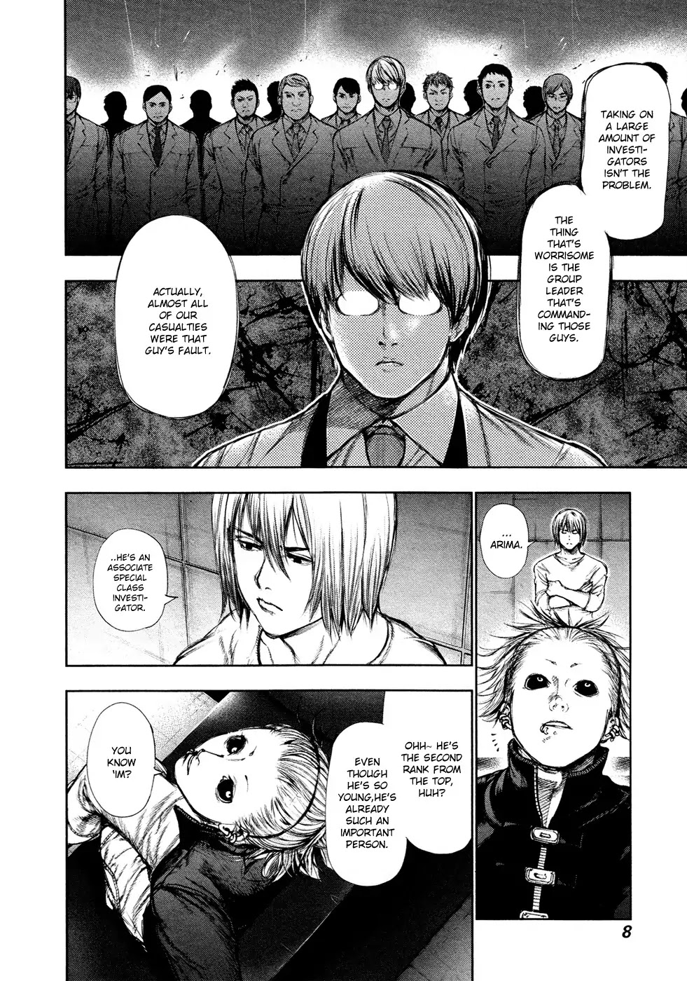 Tokyo Ghoul Chapter 112 page 9 - Chapter 112: Extinguishing the Light