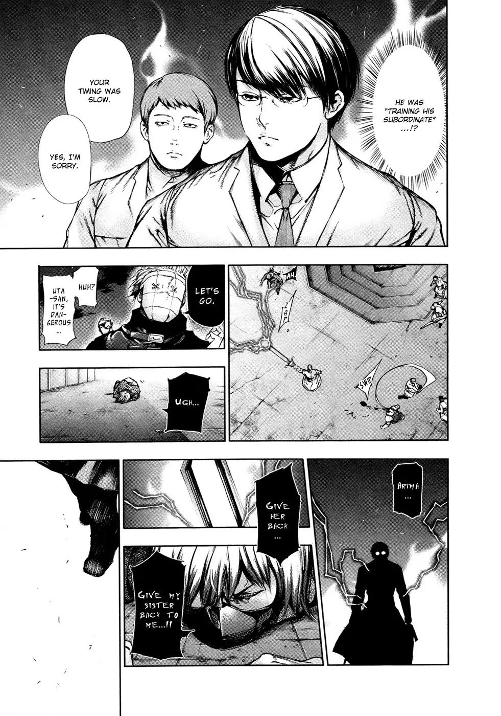 Tokyo Ghoul Chapter 113 page 10 - Chapter 113: Spread Wings