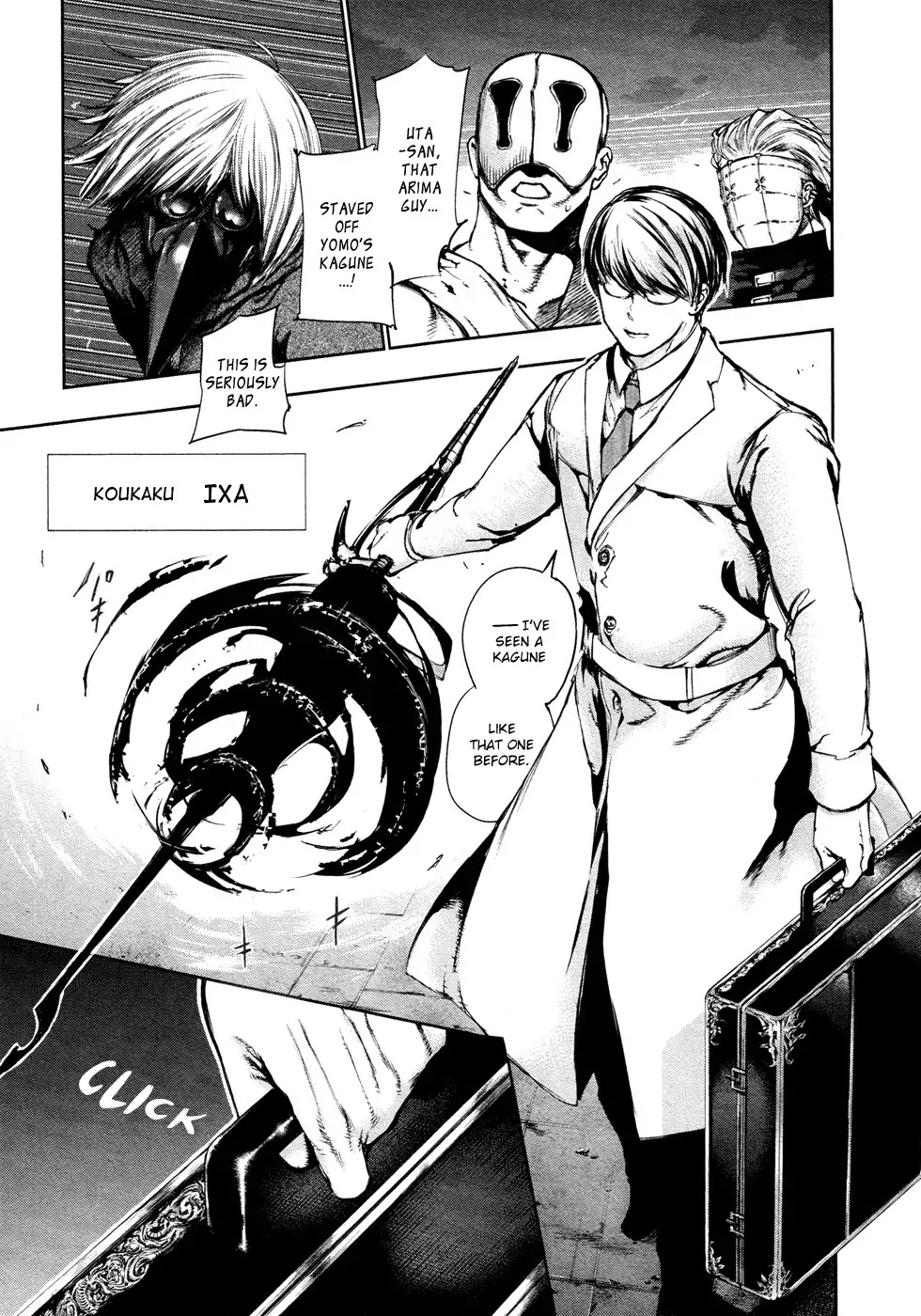 Tokyo Ghoul Chapter 113 page 5 - Chapter 113: Spread Wings