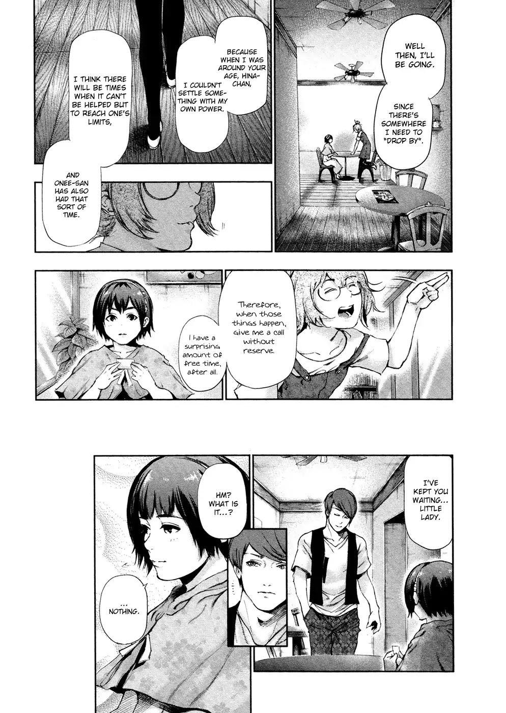 Tokyo Ghoul Chapter 114 page 12 - Chapter 114: Intertwined People