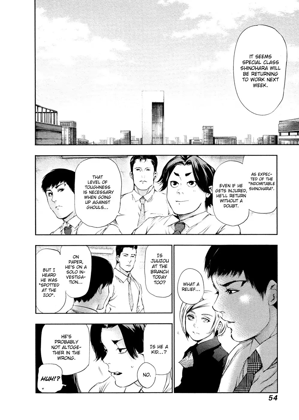 Tokyo Ghoul Chapter 114 page 13 - Chapter 114: Intertwined People