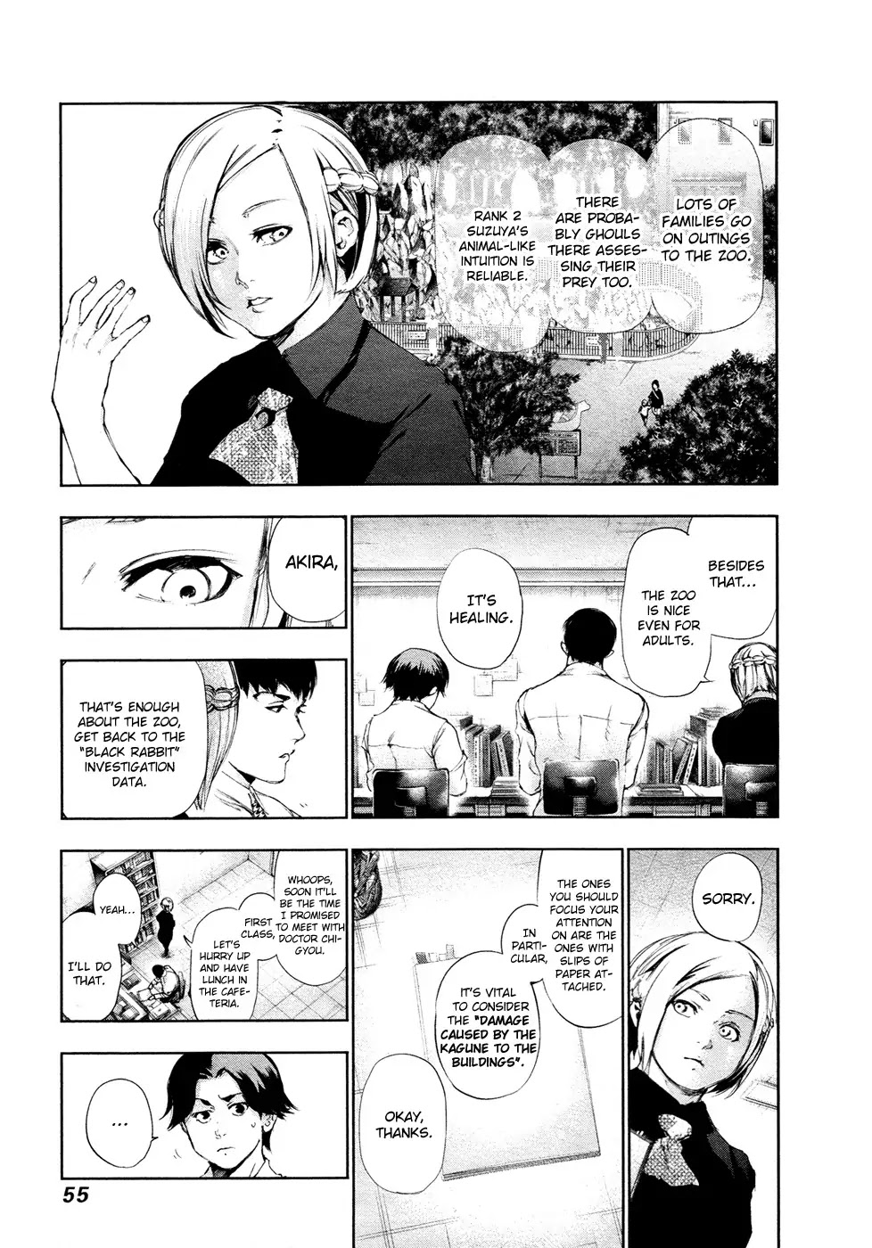 Tokyo Ghoul Chapter 114 page 14 - Chapter 114: Intertwined People