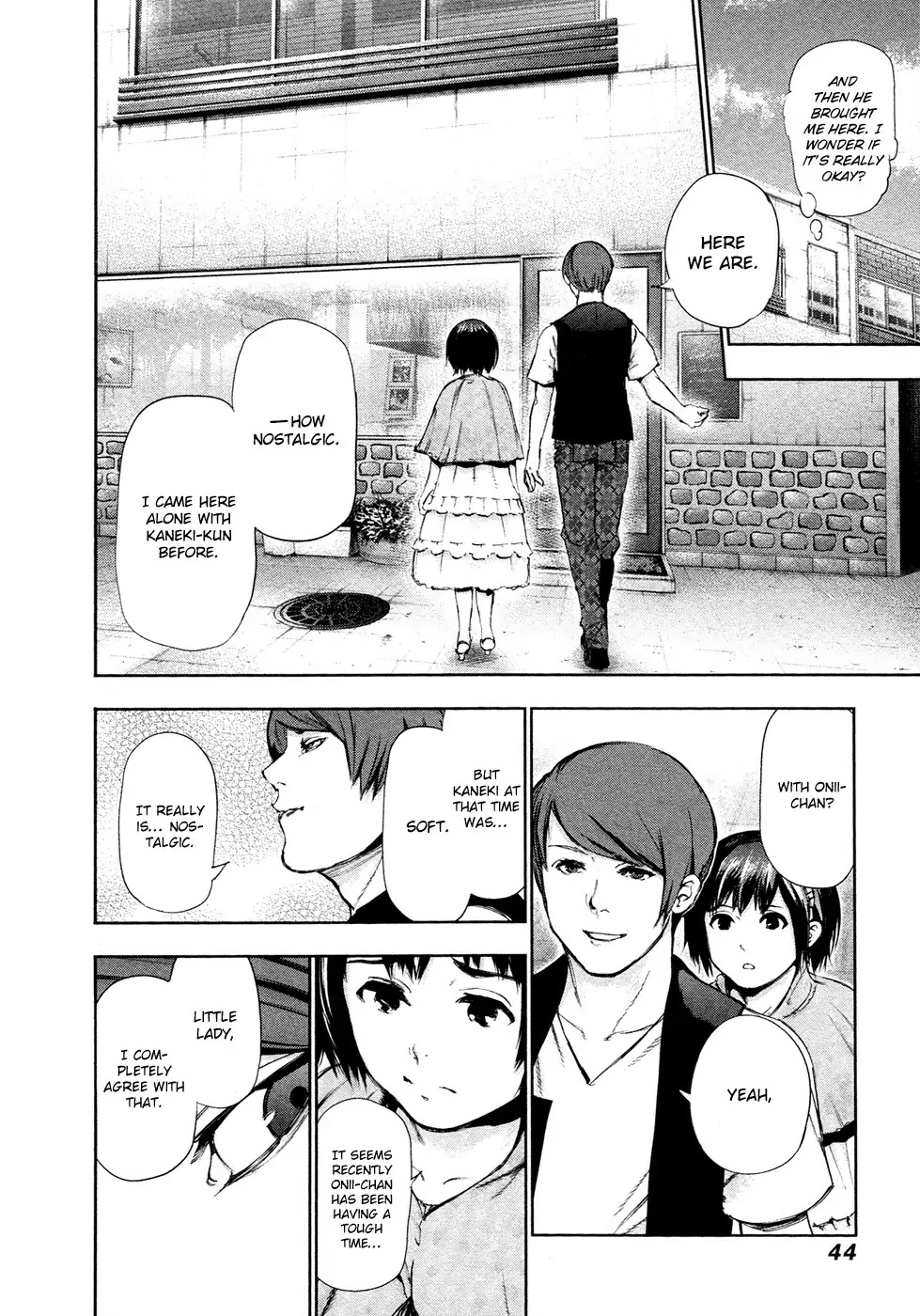Tokyo Ghoul Chapter 114 page 3 - Chapter 114: Intertwined People