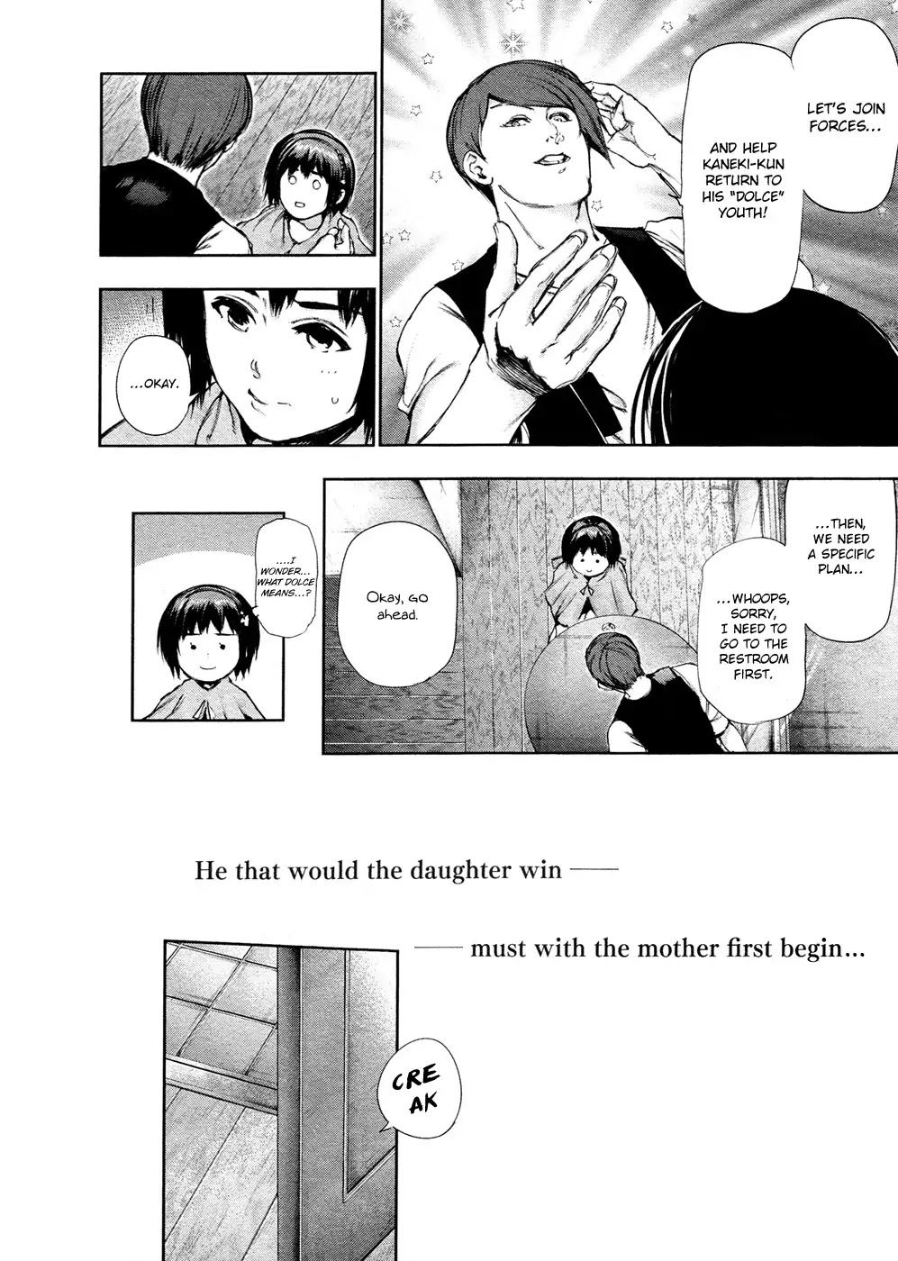 Tokyo Ghoul Chapter 114 page 5 - Chapter 114: Intertwined People