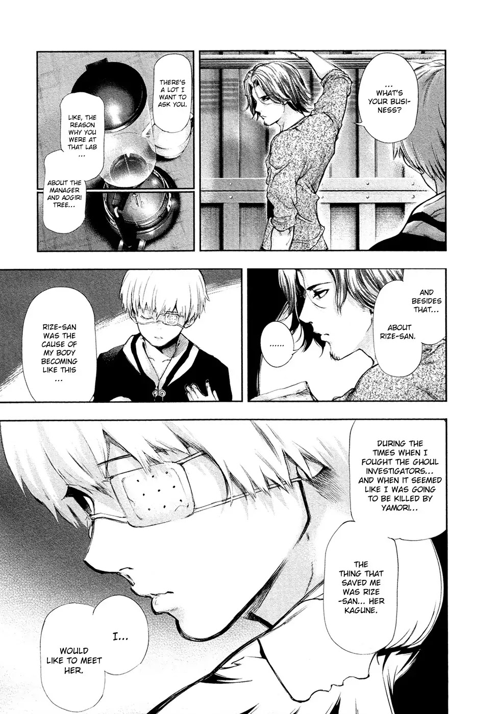 Tokyo Ghoul Chapter 115 page 15 - Chapter 115: Demolish