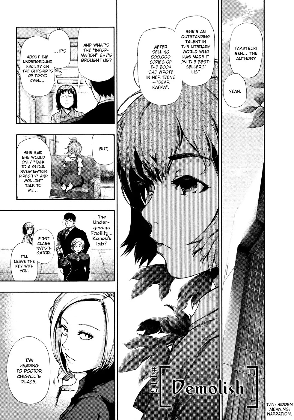 Tokyo Ghoul Chapter 115 page 2 - Chapter 115: Demolish
