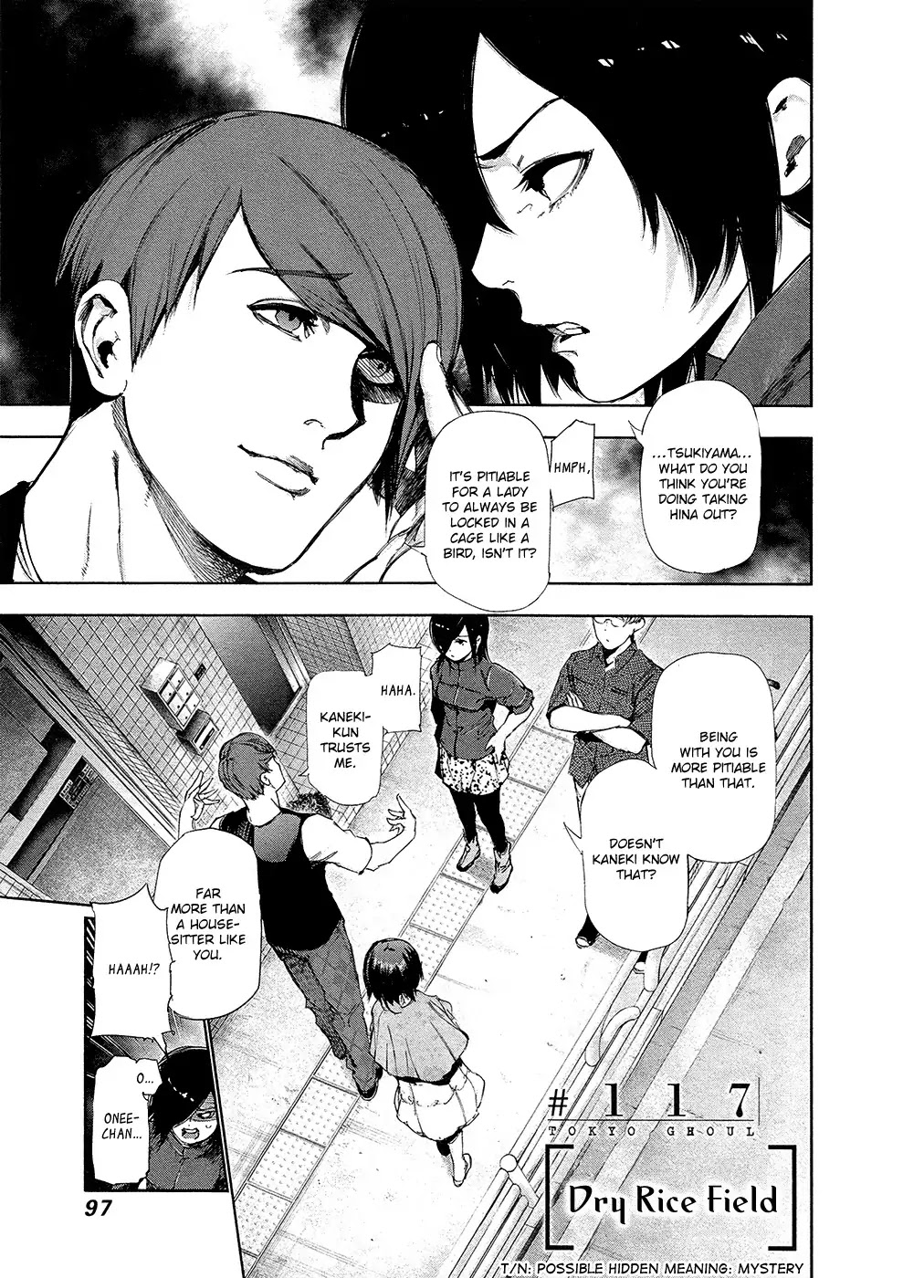 Tokyo Ghoul Chapter 117 page 2 - Chapter 117: Dry Rice Field