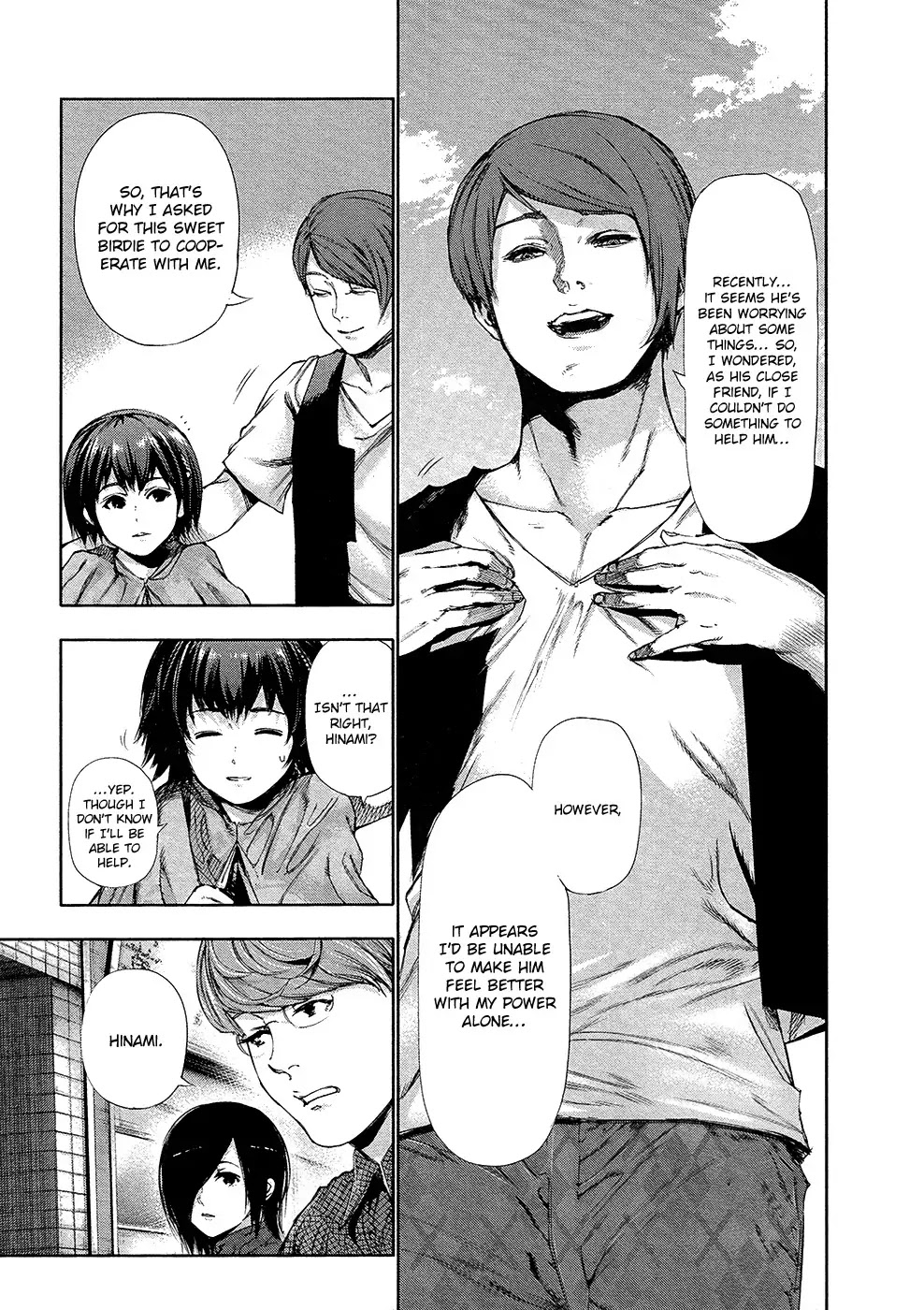 Tokyo Ghoul Chapter 117 page 4 - Chapter 117: Dry Rice Field