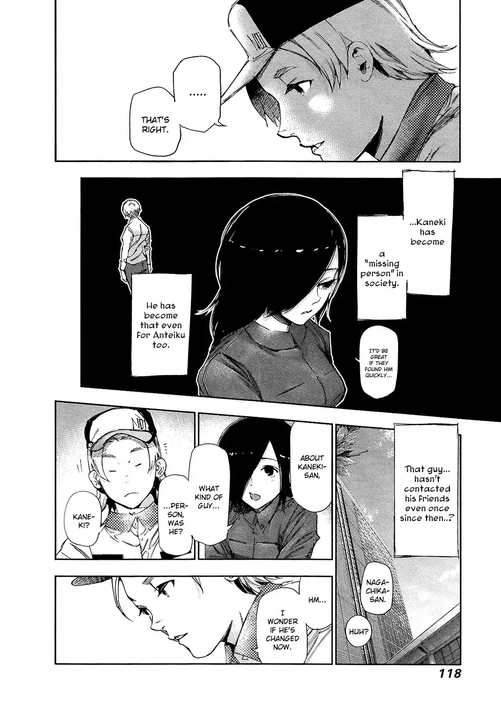 Tokyo Ghoul Chapter 118 page 5 - Chapter 118: Unlocking
