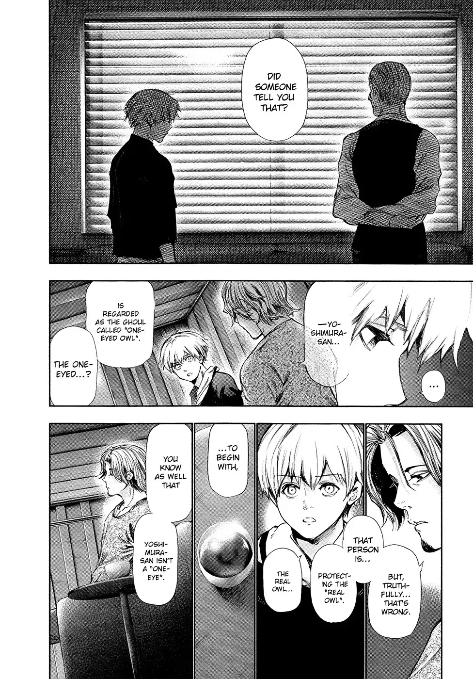 Tokyo Ghoul Chapter 119 page 4 - Chapter 119: Old Nine