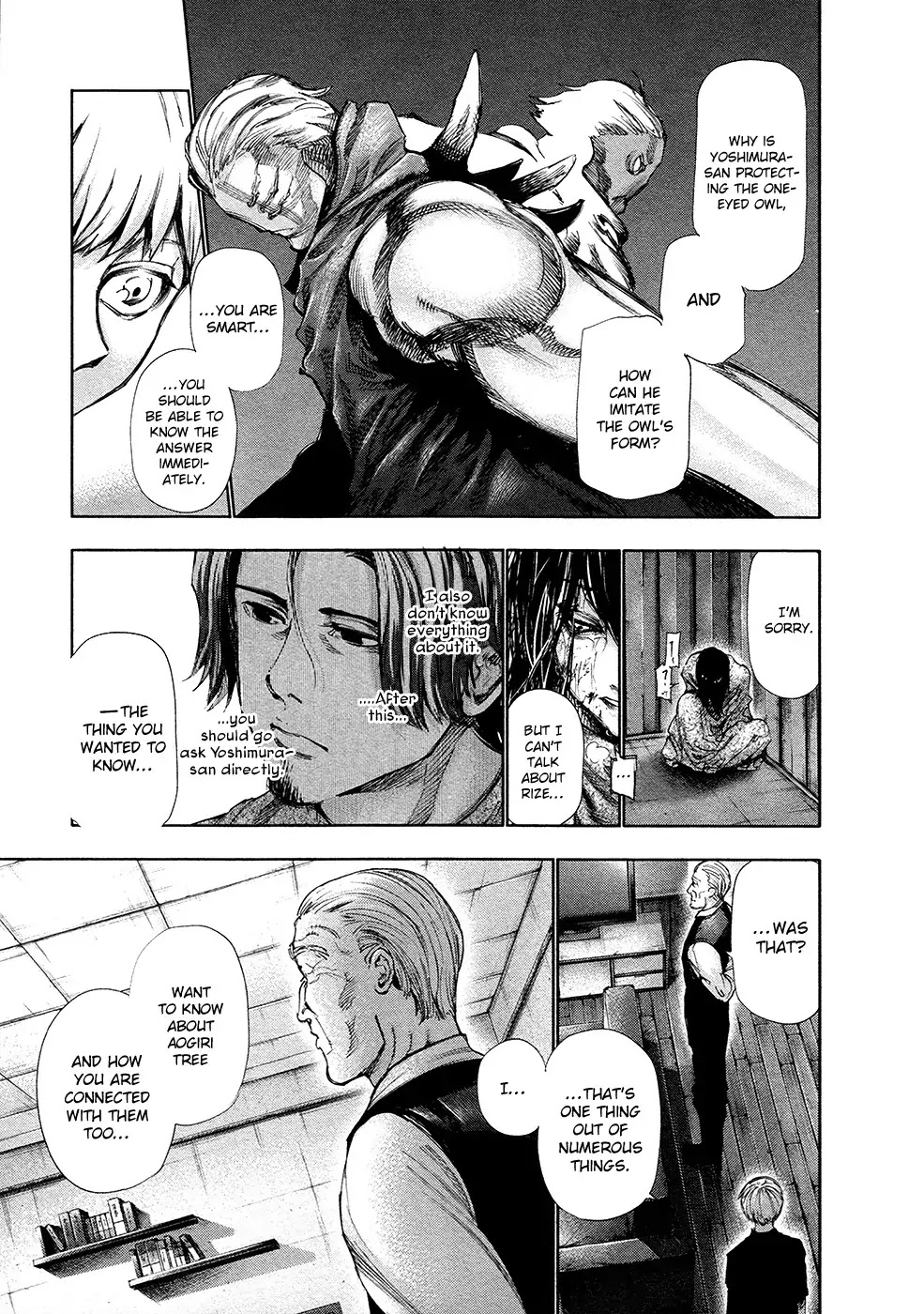 Tokyo Ghoul Chapter 119 page 5 - Chapter 119: Old Nine