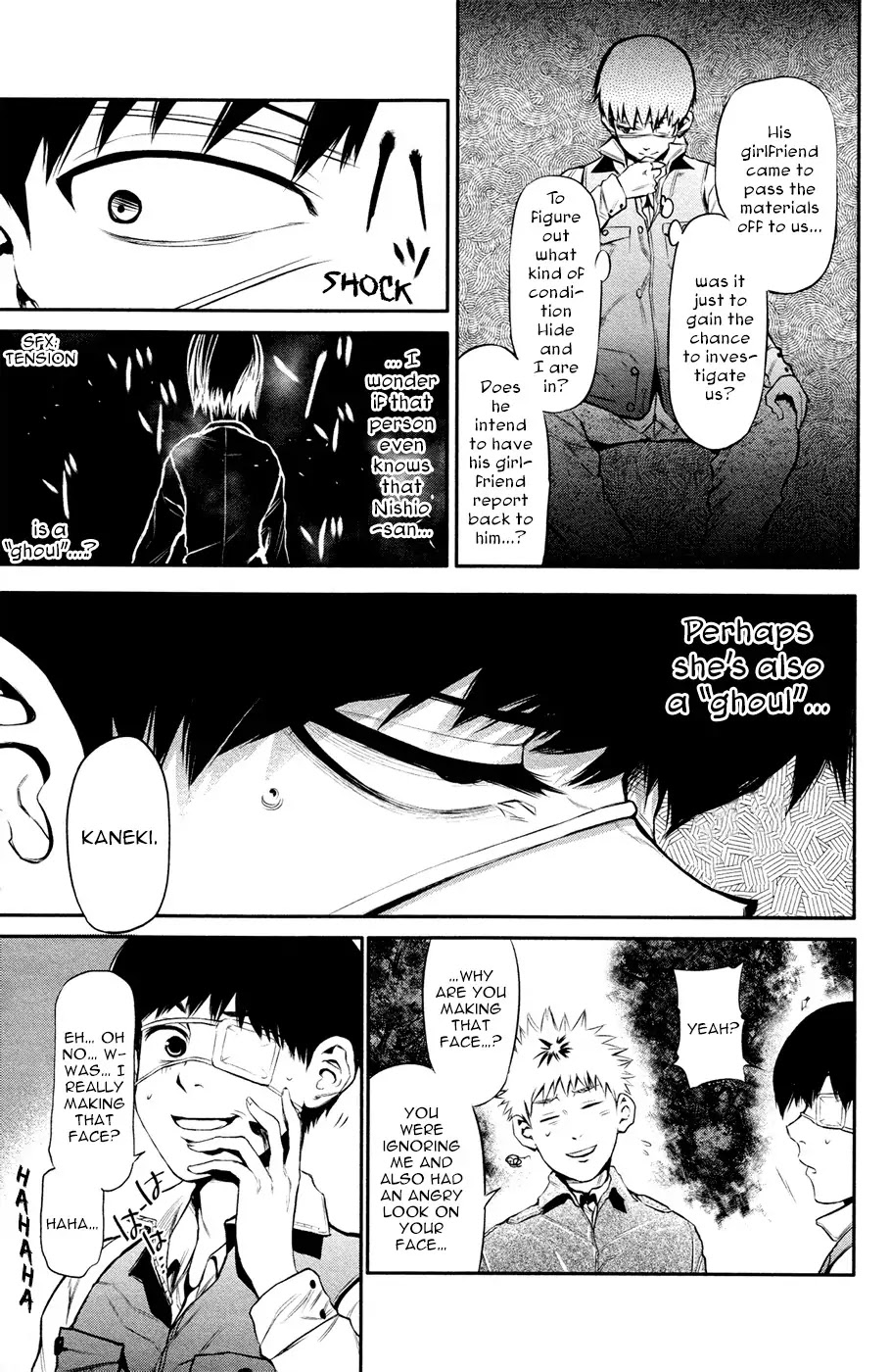Tokyo Ghoul Chapter 12 page 10 - Chapter 12: Mission