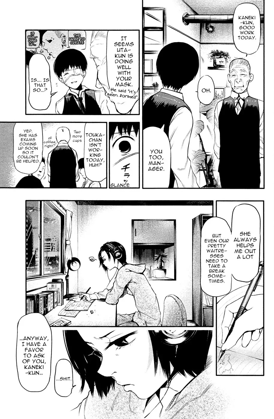 Tokyo Ghoul Chapter 12 page 12 - Chapter 12: Mission