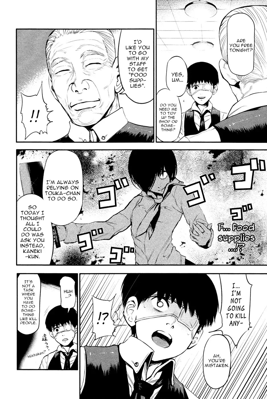 Tokyo Ghoul Chapter 12 page 13 - Chapter 12: Mission