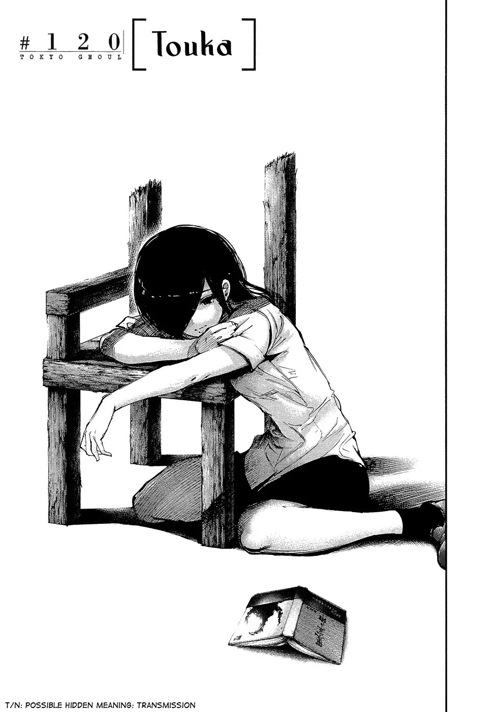 Tokyo Ghoul Chapter 120 page 2 - Chapter 120: Touka