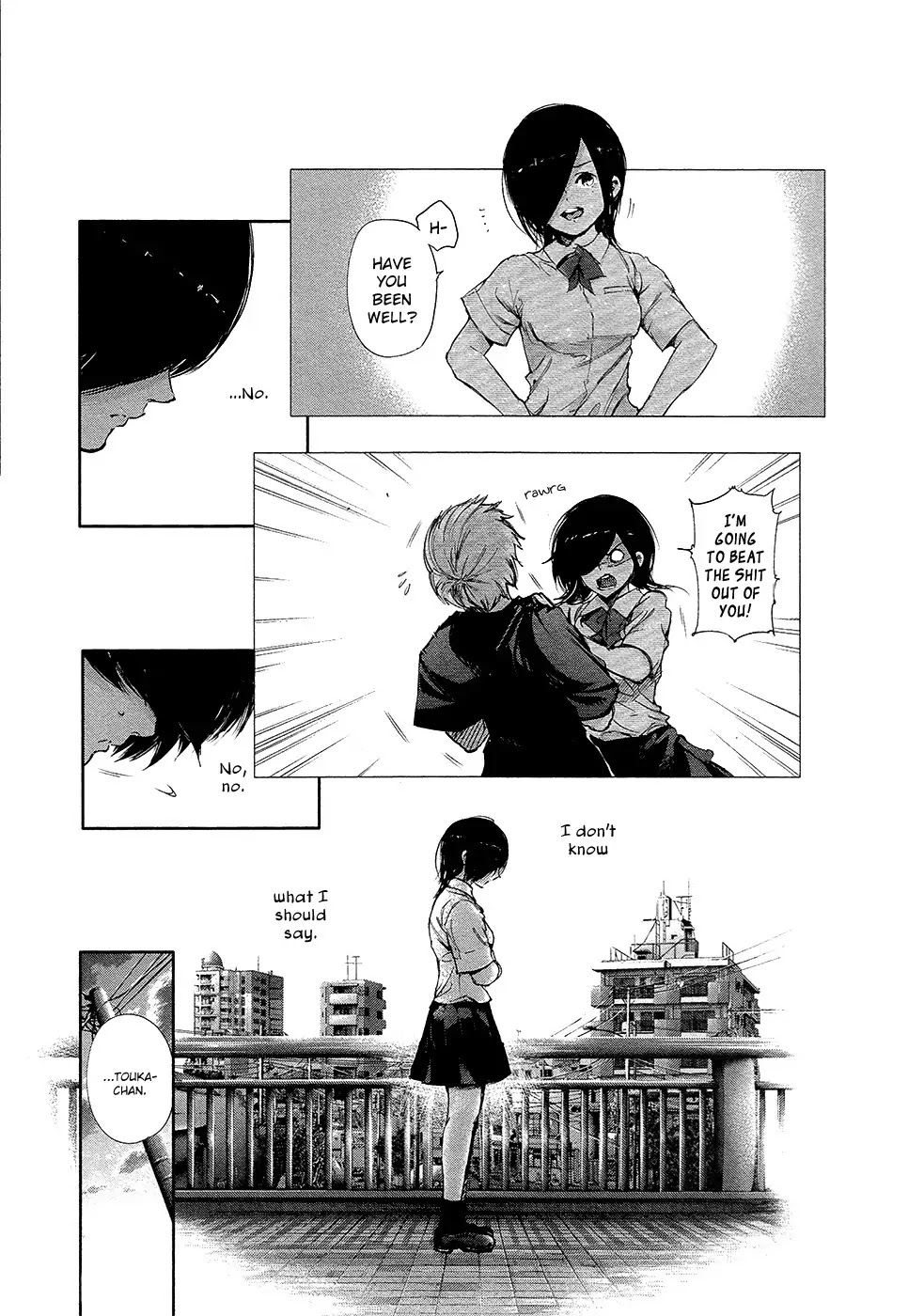Tokyo Ghoul Chapter 120 page 4 - Chapter 120: Touka