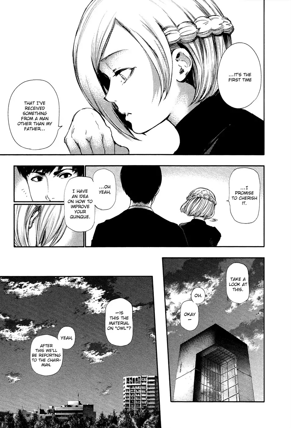 Tokyo Ghoul Chapter 121 page 12 - Chapter 121: Bull's Eye