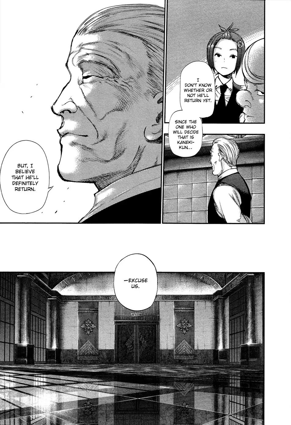 Tokyo Ghoul Chapter 121 page 16 - Chapter 121: Bull's Eye