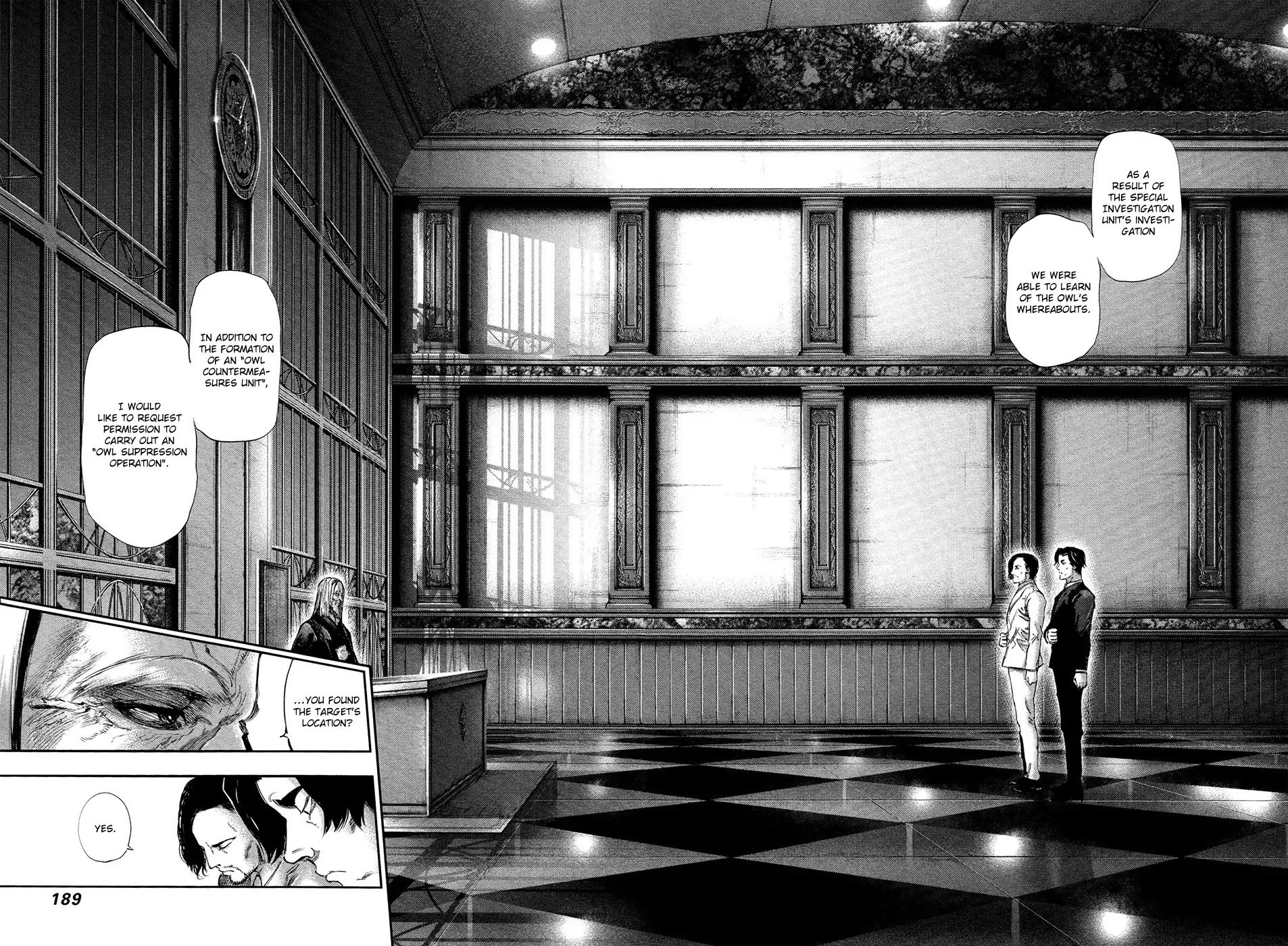 Tokyo Ghoul Chapter 121 page 17 - Chapter 121: Bull's Eye