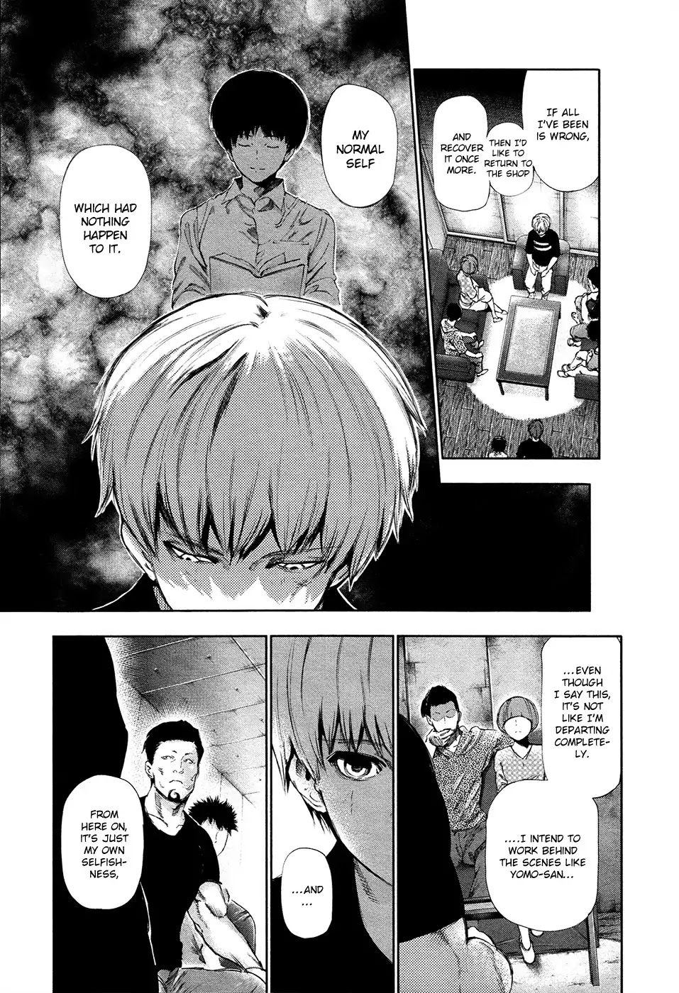 Tokyo Ghoul Chapter 121 page 4 - Chapter 121: Bull's Eye