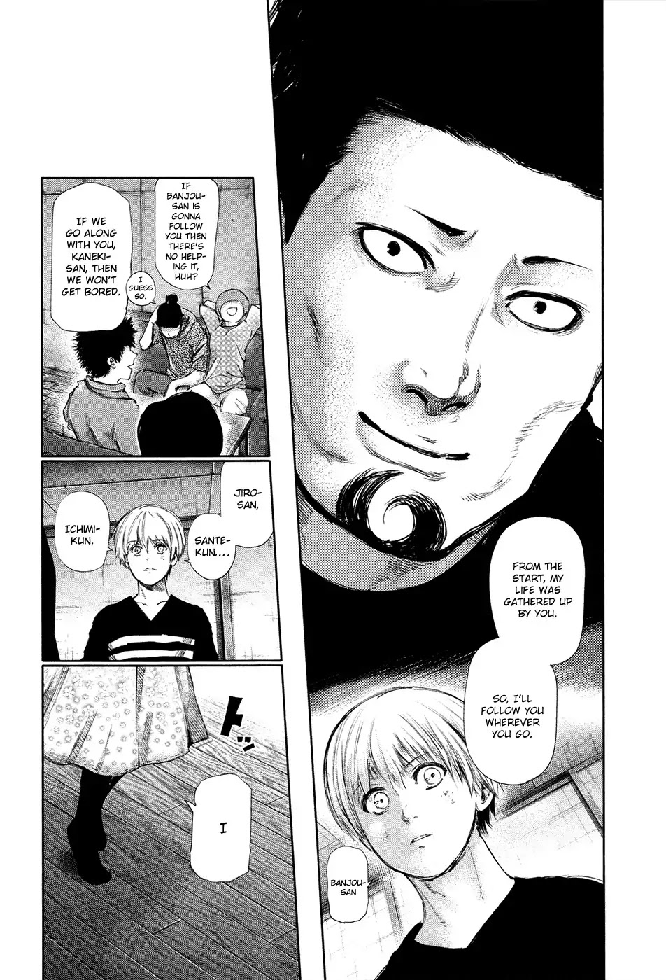 Tokyo Ghoul Chapter 121 page 6 - Chapter 121: Bull's Eye
