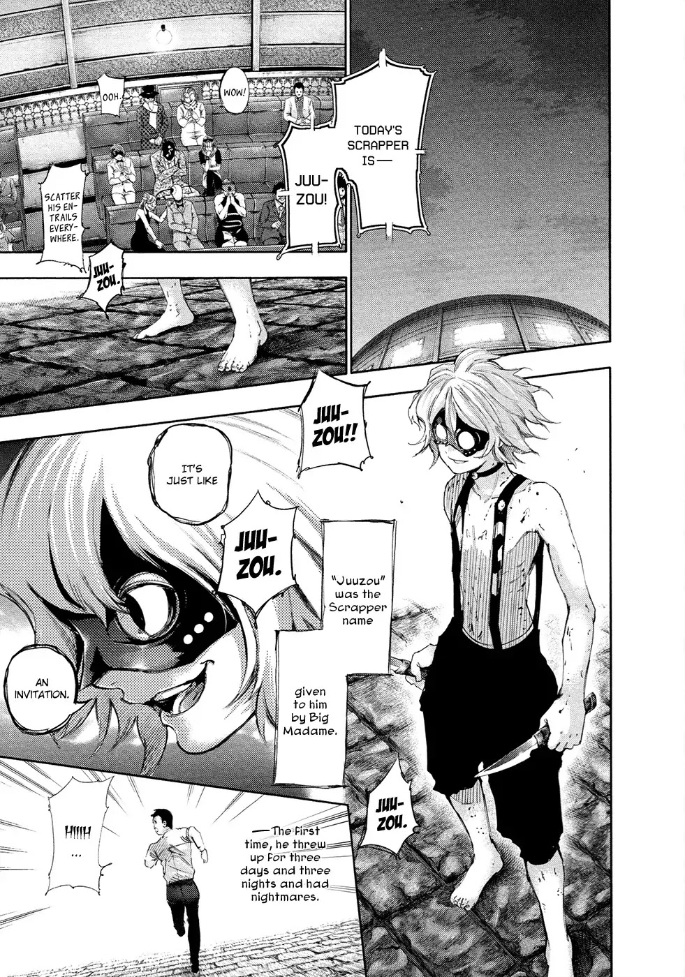 Tokyo Ghoul Chapter 122 page 10 - Chapter 122: Yellow Bell