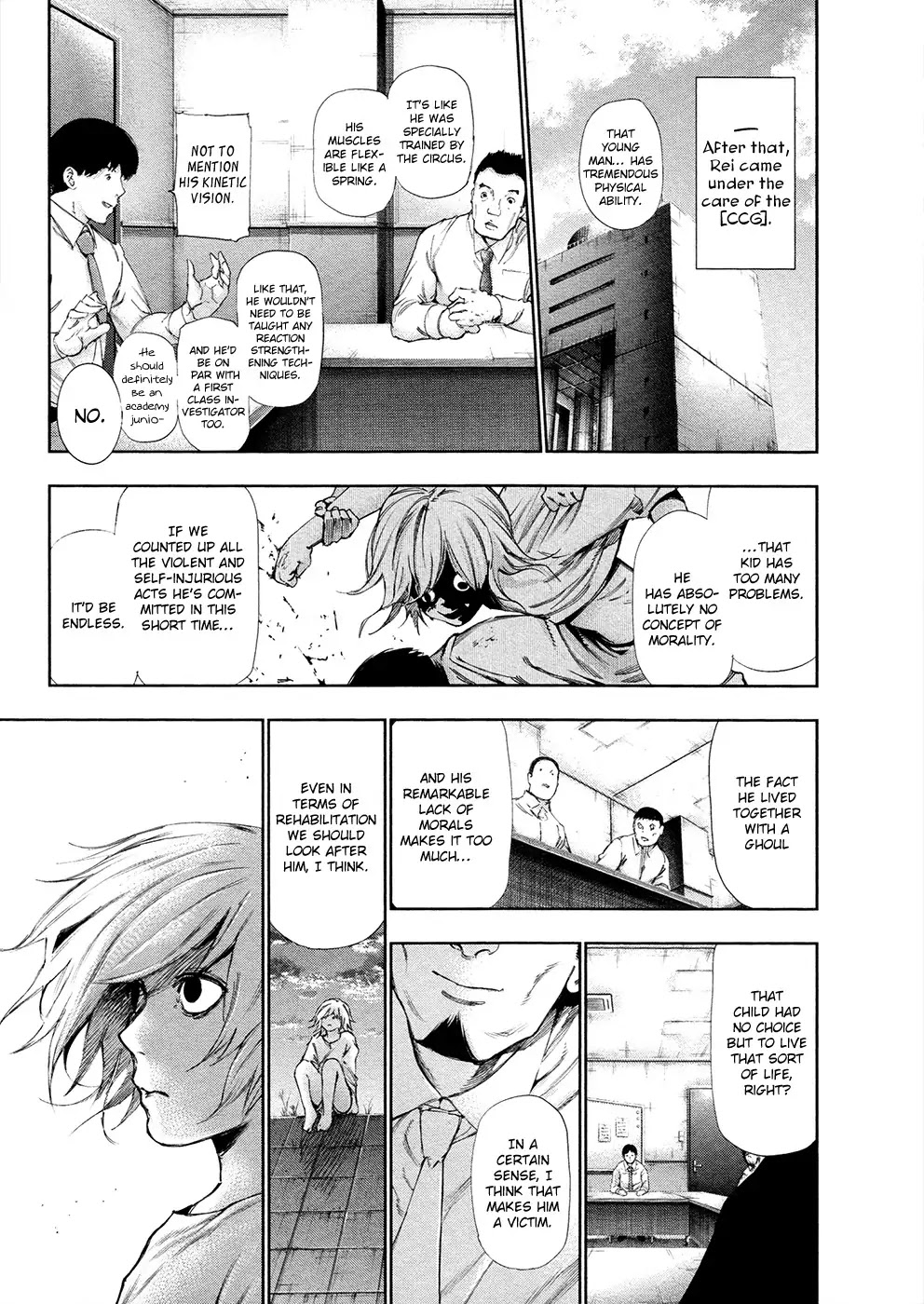 Tokyo Ghoul Chapter 122 page 14 - Chapter 122: Yellow Bell