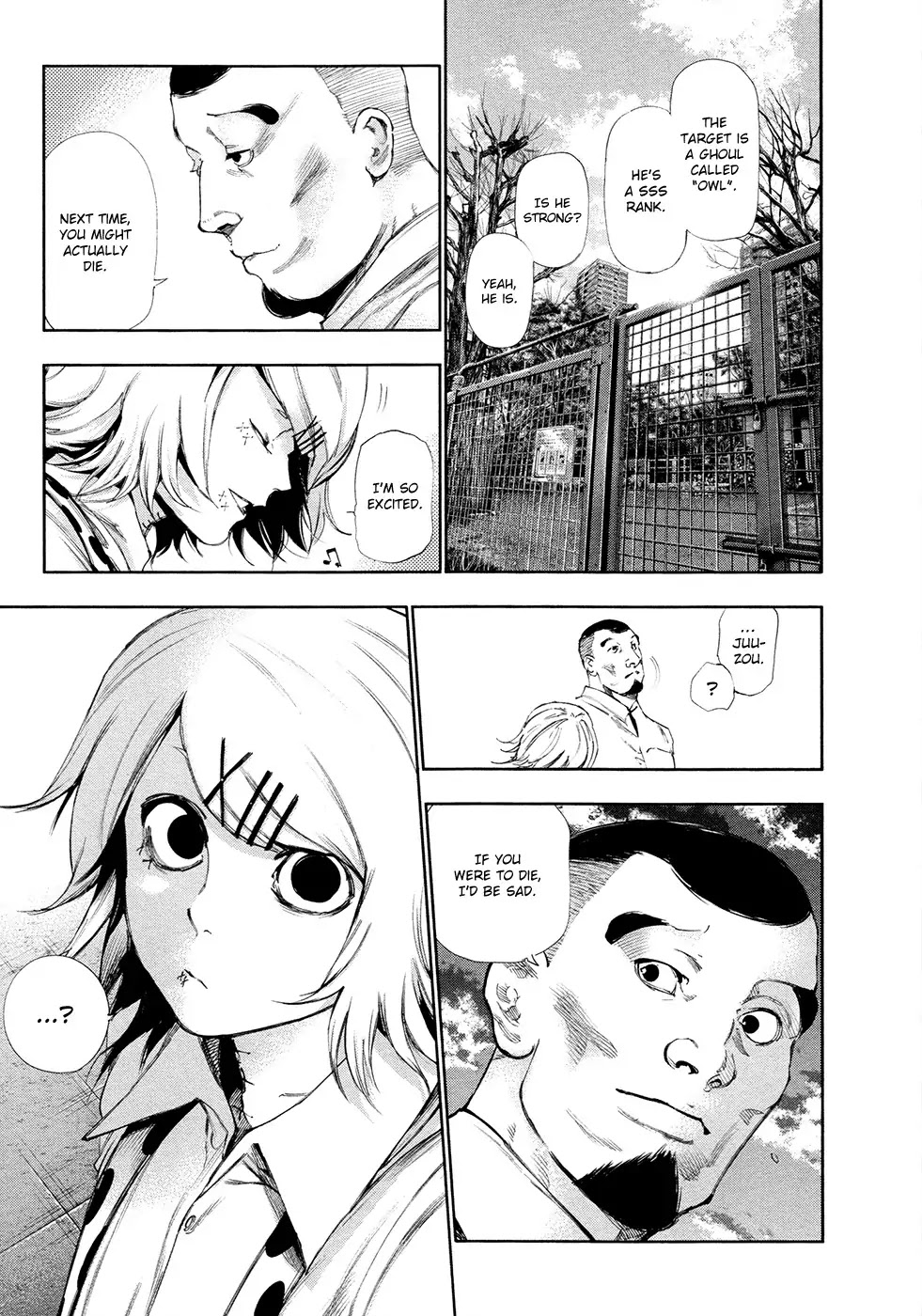 Tokyo Ghoul Chapter 122 page 20 - Chapter 122: Yellow Bell