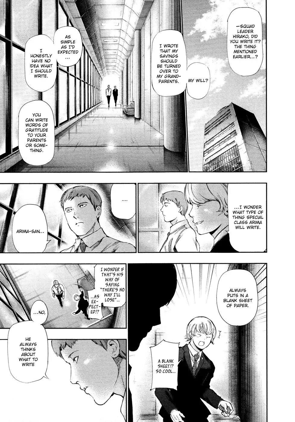 Tokyo Ghoul Chapter 123 page 11 - Chapter 123: Homefront