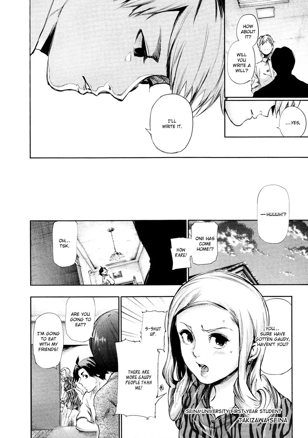 Tokyo Ghoul Chapter 123 page 14 - Chapter 123: Homefront