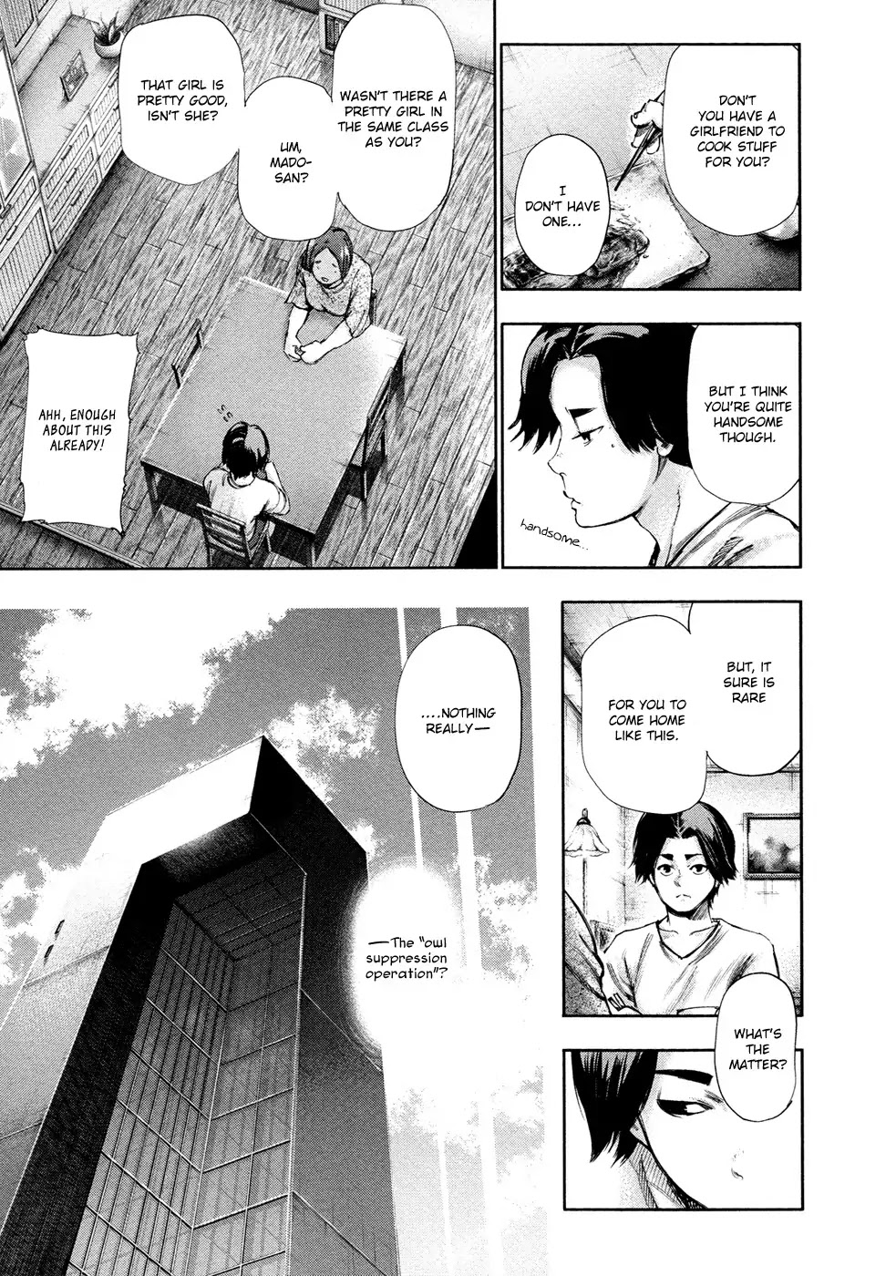 Tokyo Ghoul Chapter 123 page 5 - Chapter 123: Homefront