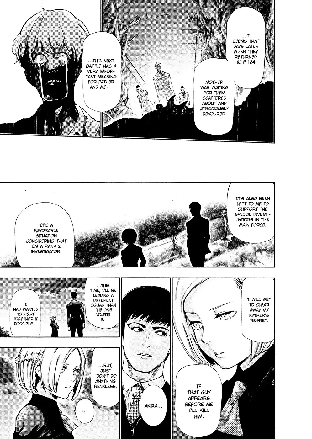 Tokyo Ghoul Chapter 124 page 10 - Chapter 124: Way of Speaking