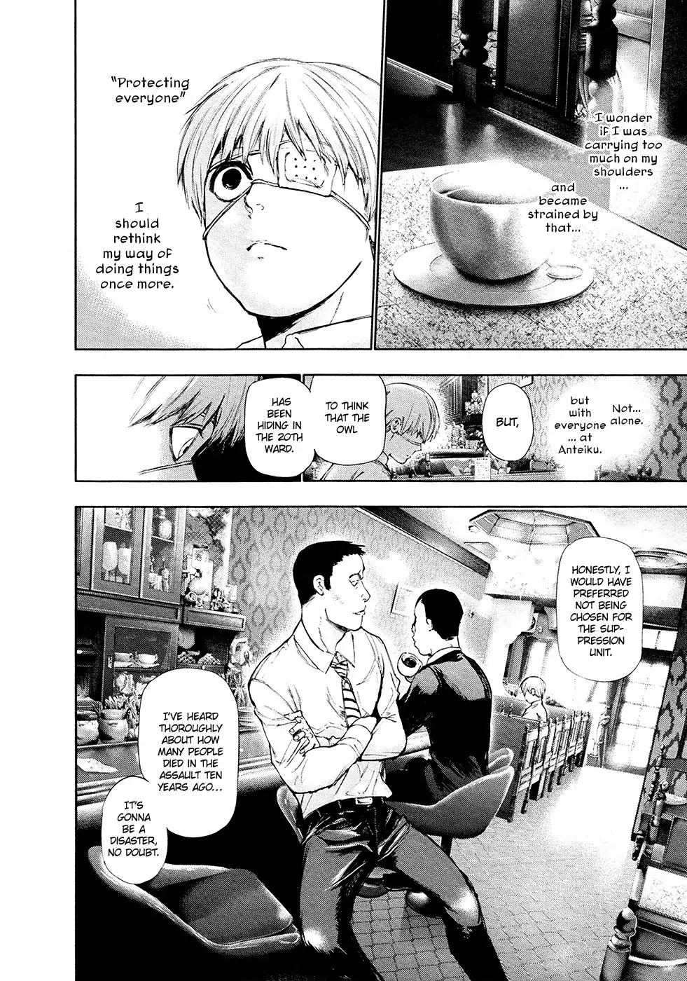 Tokyo Ghoul Chapter 124 page 16 - Chapter 124: Way of Speaking