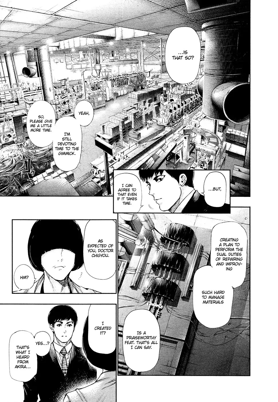 Tokyo Ghoul Chapter 124 page 4 - Chapter 124: Way of Speaking