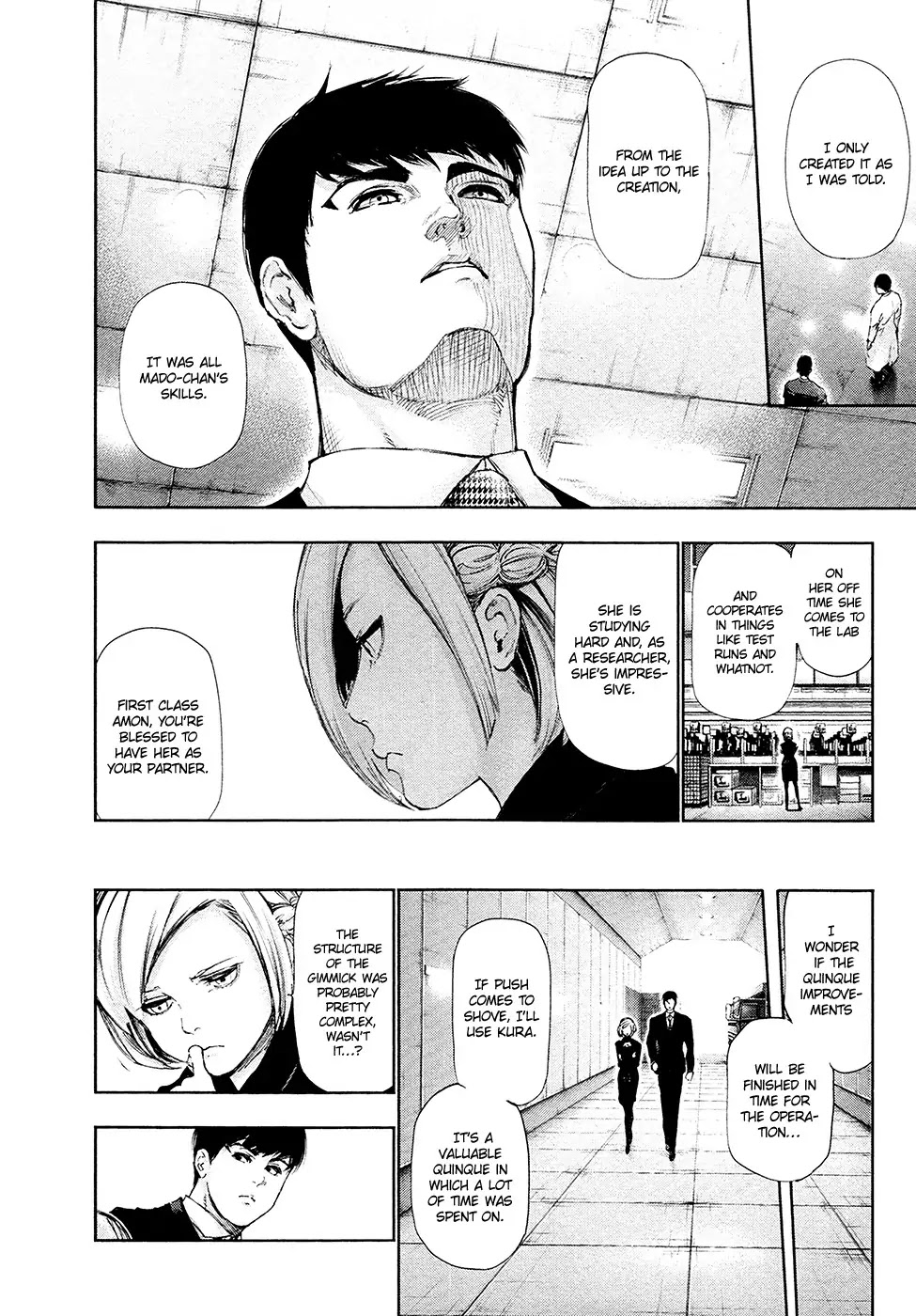 Tokyo Ghoul Chapter 124 page 5 - Chapter 124: Way of Speaking