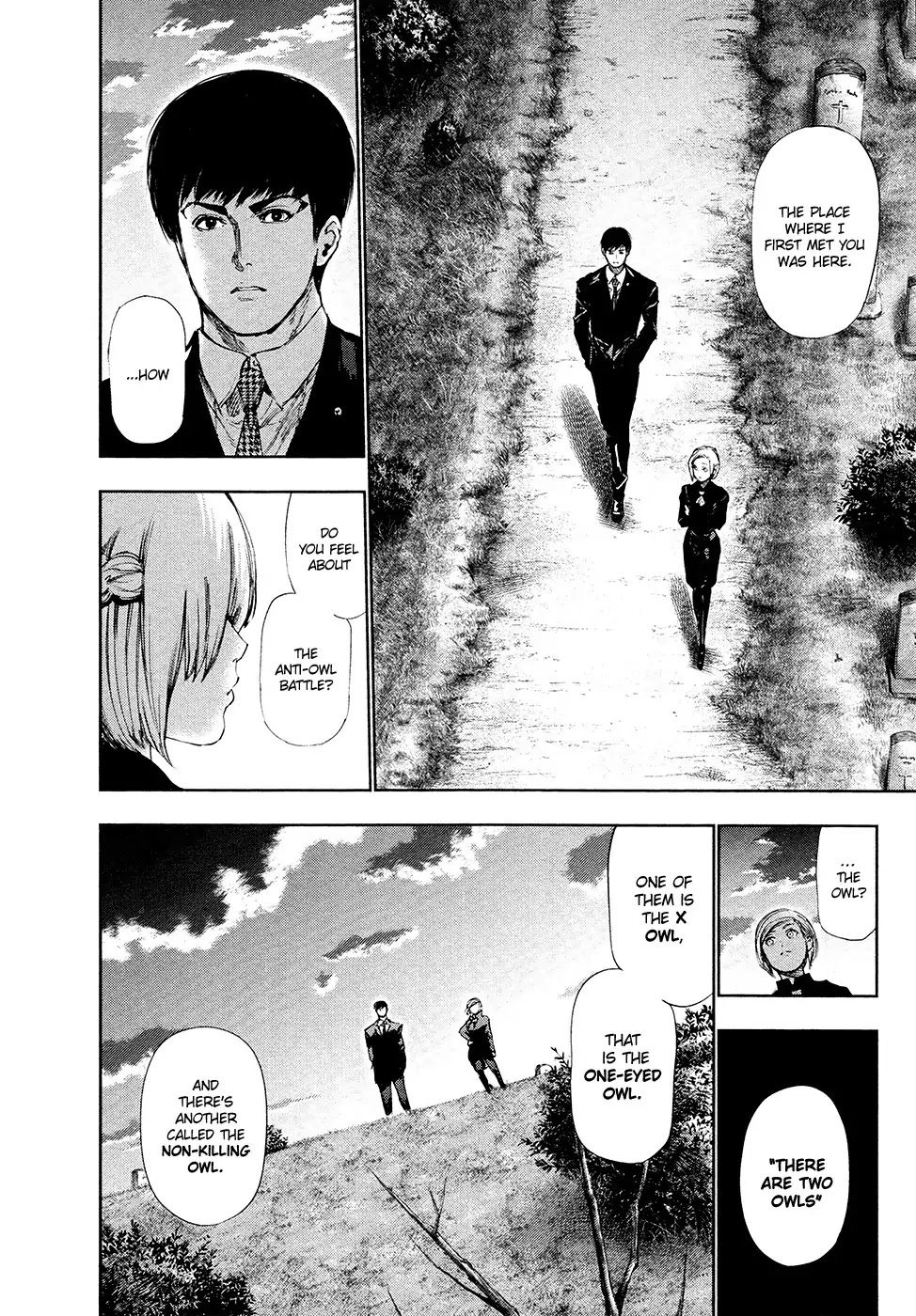 Tokyo Ghoul Chapter 124 page 7 - Chapter 124: Way of Speaking