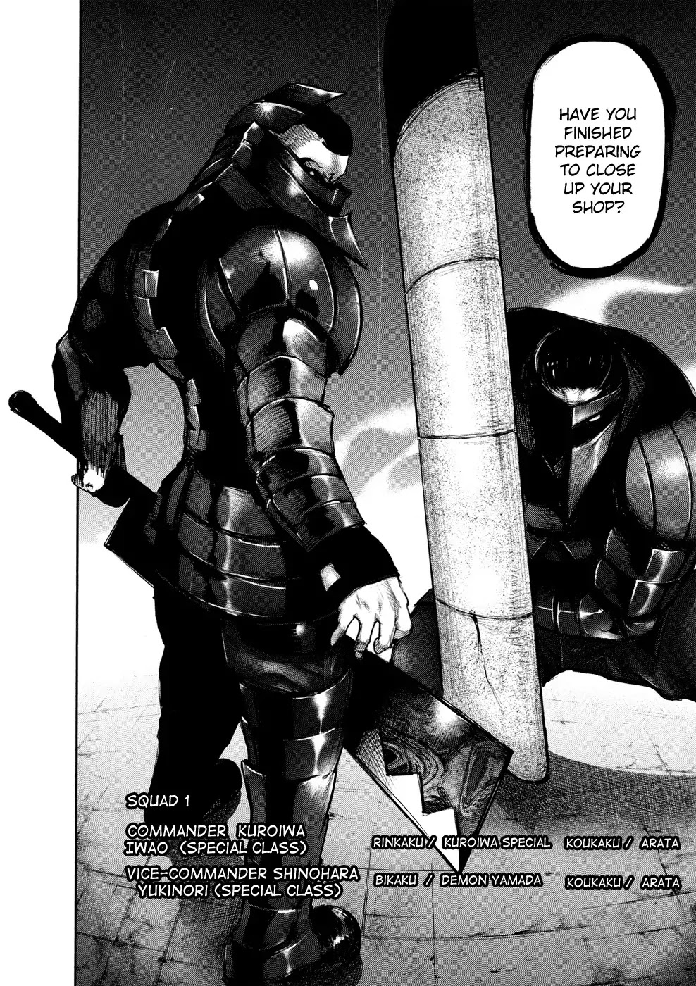 Tokyo Ghoul Chapter 127 page 16 - Chapter 127: Dogs and Monkeys