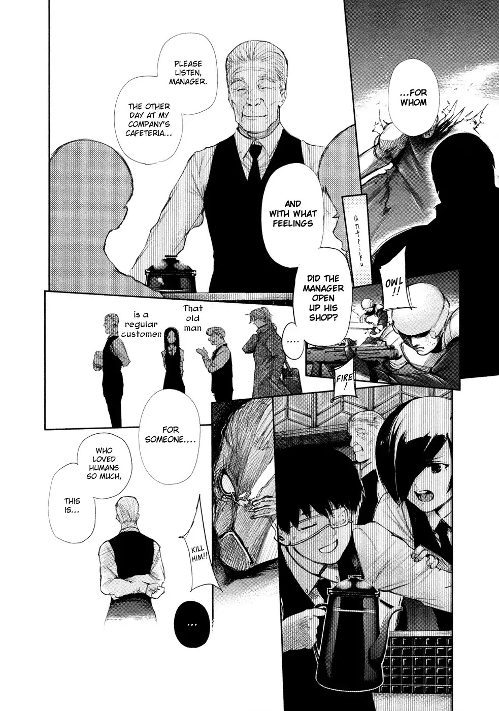Tokyo Ghoul Chapter 128 page 10 - Chapter 128: Town Hope