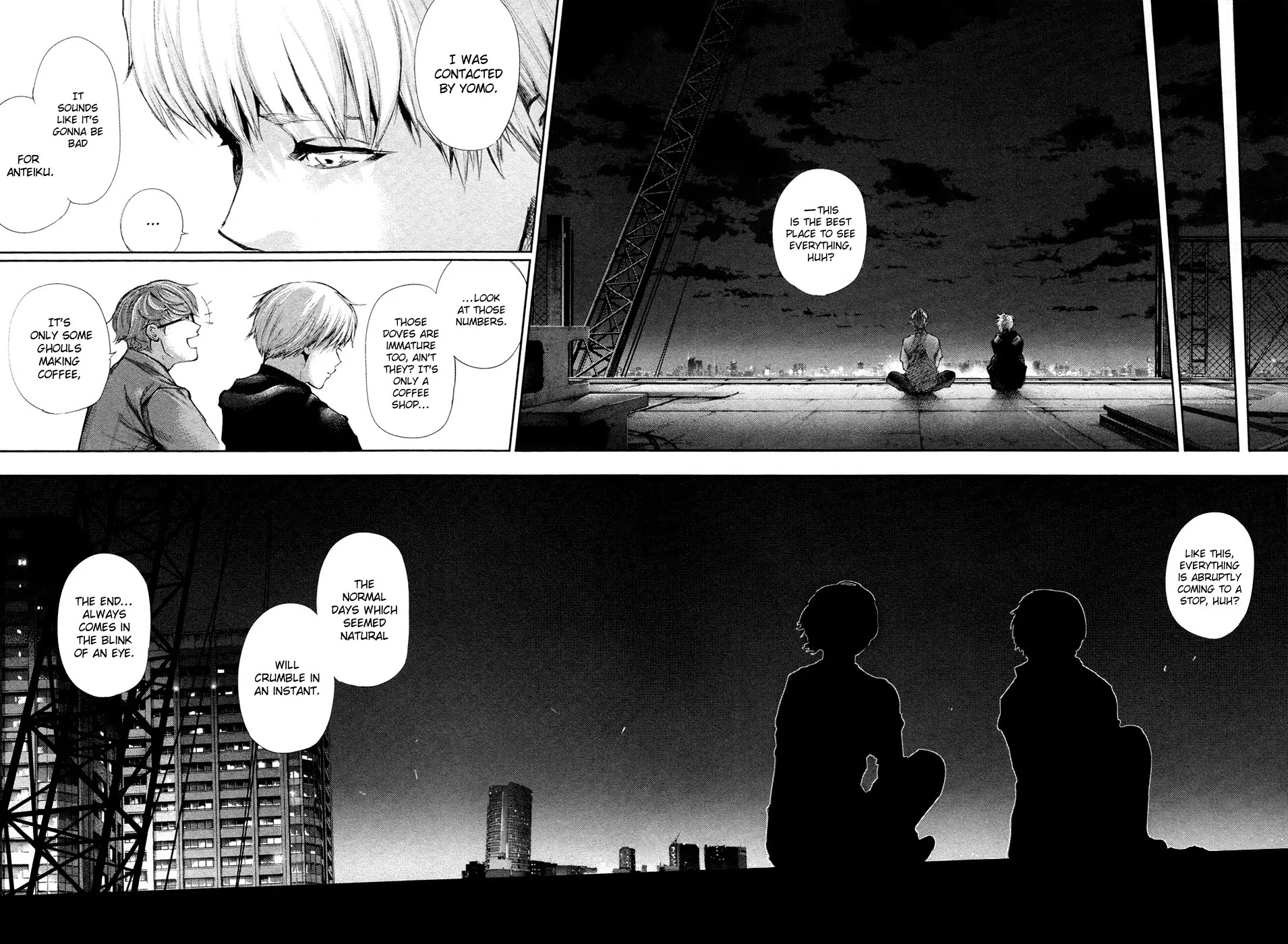 Tokyo Ghoul Chapter 128 page 5 - Chapter 128: Town Hope