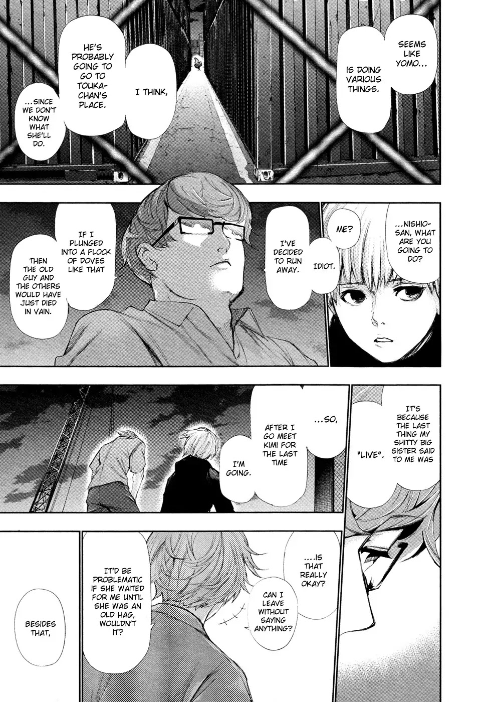 Tokyo Ghoul Chapter 128 page 7 - Chapter 128: Town Hope