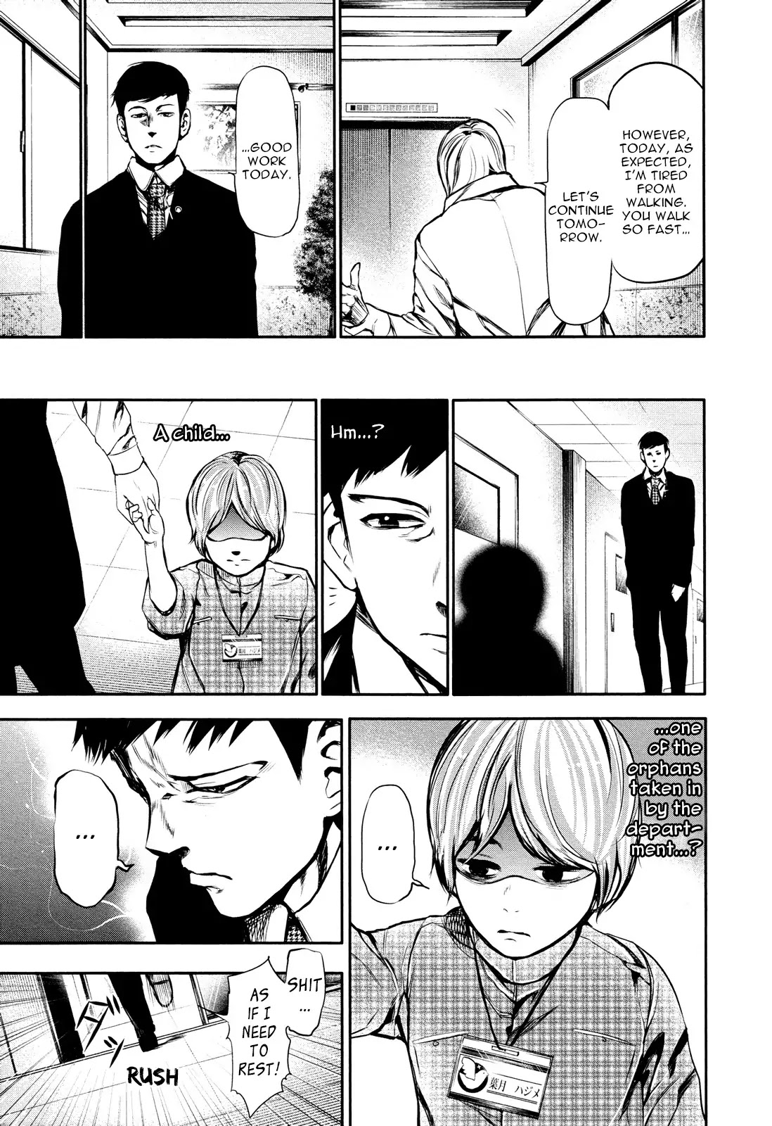 Tokyo Ghoul Chapter 13 page 18 - Chapter 13: Dove